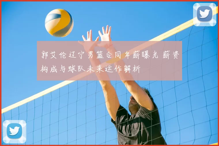 郭艾伦辽宁男篮合同年薪曝光 薪资构成与球队未来运作解析