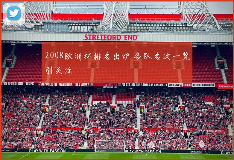 2008欧洲杯排名出炉 各队名次一览引关注